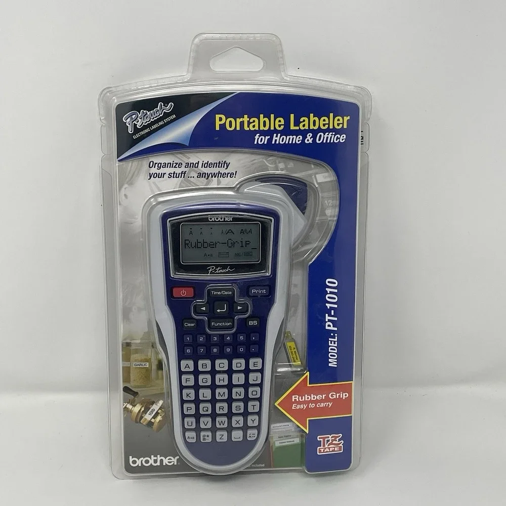 Brother P-Touch PT-1010 Portable Label Maker Handheld Printer TZ Tape New Sealed
